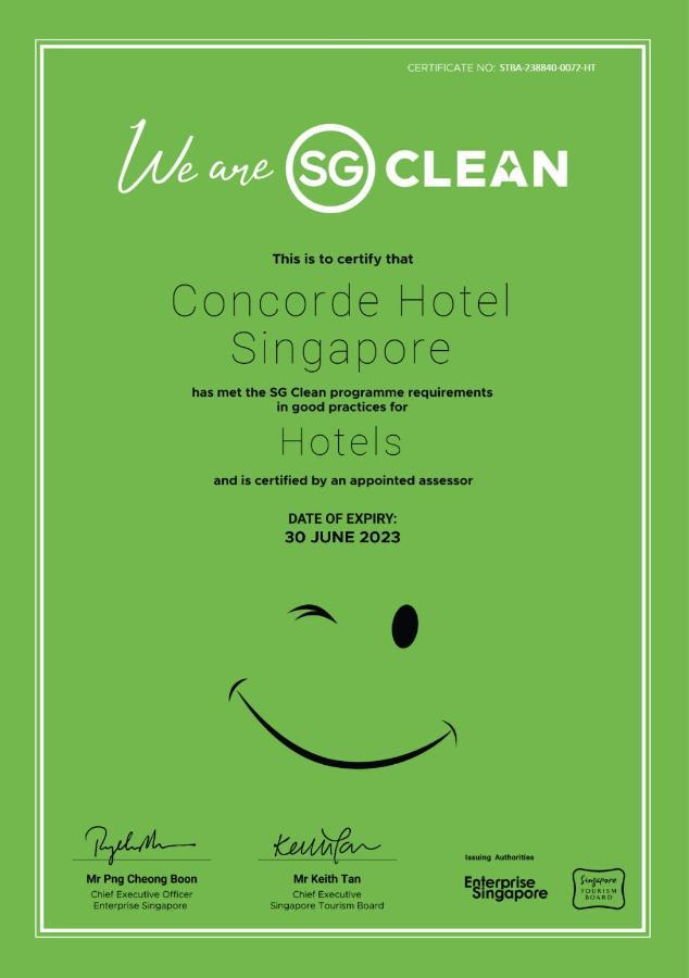 Concorde Hotel Singapore Ngoại thất bức ảnh